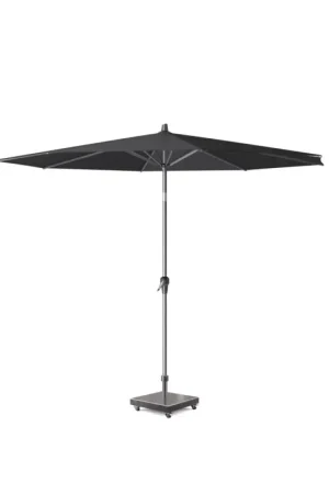 Aanbieding Platinum Platinum Riva stokparasol antraciet | Ø300cm rond