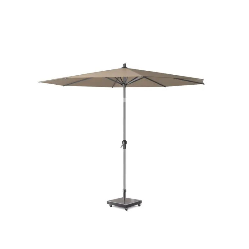 Betaalbaar Platinum Platinum Riva stokparasol taupe | Ø300cm rond