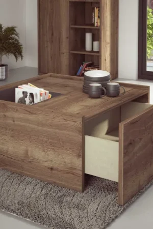 Nu Kopen Salontafel Frame - donkere eik