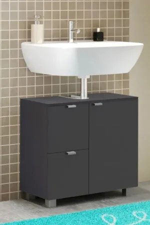 Aanbieding Wastafelonderkast Bodhi 70cm - grafiet