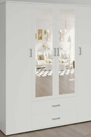 Kleerkast Marcolini | 160 x 52 x 185 cm | Wit Koop Online