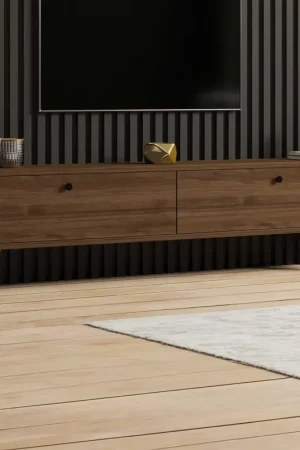Speciale Aanbieding Paris TV-meubel | 100% MELAMINE | Walnoot