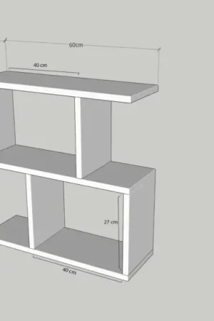 Bijzettafel Life in 100% MELAMINE met antraciete kleur Betrouwbaar