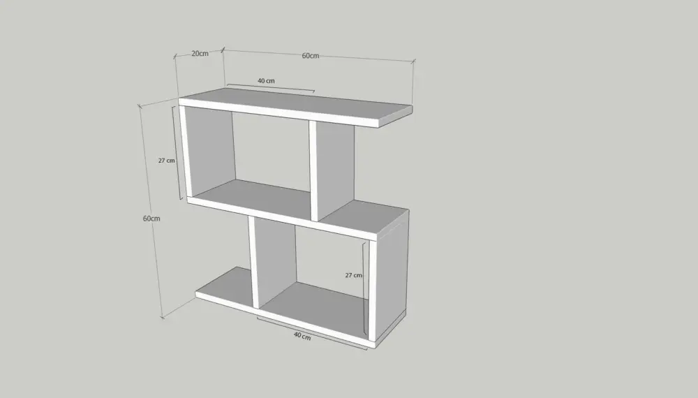 Bijzettafel Life in 100% MELAMINE met antraciete kleur Betrouwbaar
