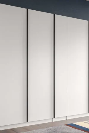 Laatste Kans 5-Deurs Kledingkast Oakland Xonox - Wit - 230x183x53 cm