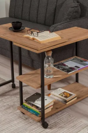 Nieuw Melin Bijzettafel | 100% Melamine | Atlantisch Grenen