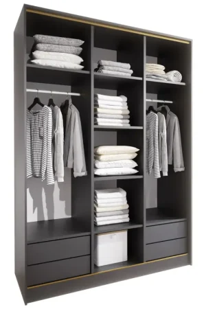 Fabrieksprijs Open kast MERV K12 150 zwart