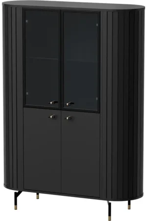 Vitrine DANTE 01 zwart Laatste Kans
