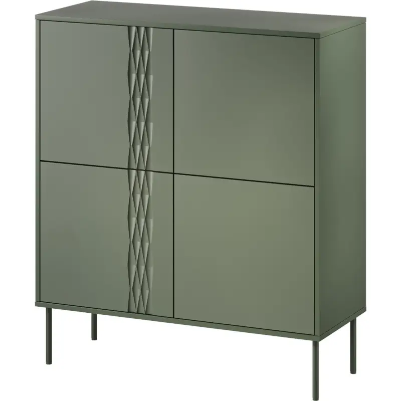 Bestel Nu Commode TIFFANY 4D mat groen