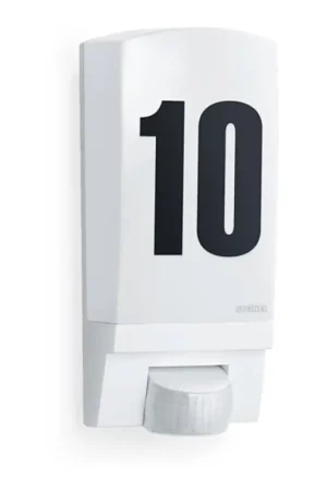 Beperkte Voorraad STEINEL 650513 - L1 Buitenlamp met sensor wit IP44