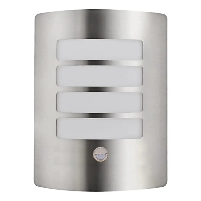 Beste Prijs Buitenlamp MEMPHIS met sensor, roestvrij staal, IP44