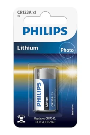 Must-Have Philips CR123A/01B - Lithiumbatterij CR123A MINICELLS 3V 1600mAh