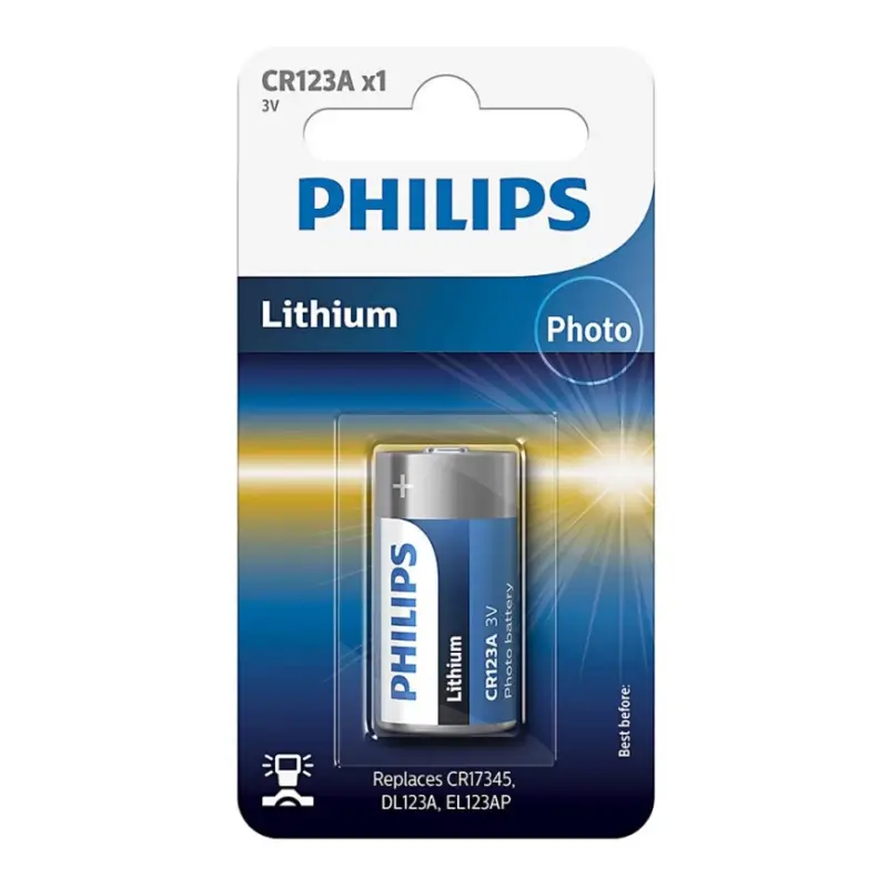 Must-Have Philips CR123A/01B - Lithiumbatterij CR123A MINICELLS 3V 1600mAh