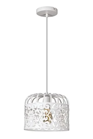 Beperkt Aanbod Rabalux - Hanglamp 1xE27/60W/230V wit