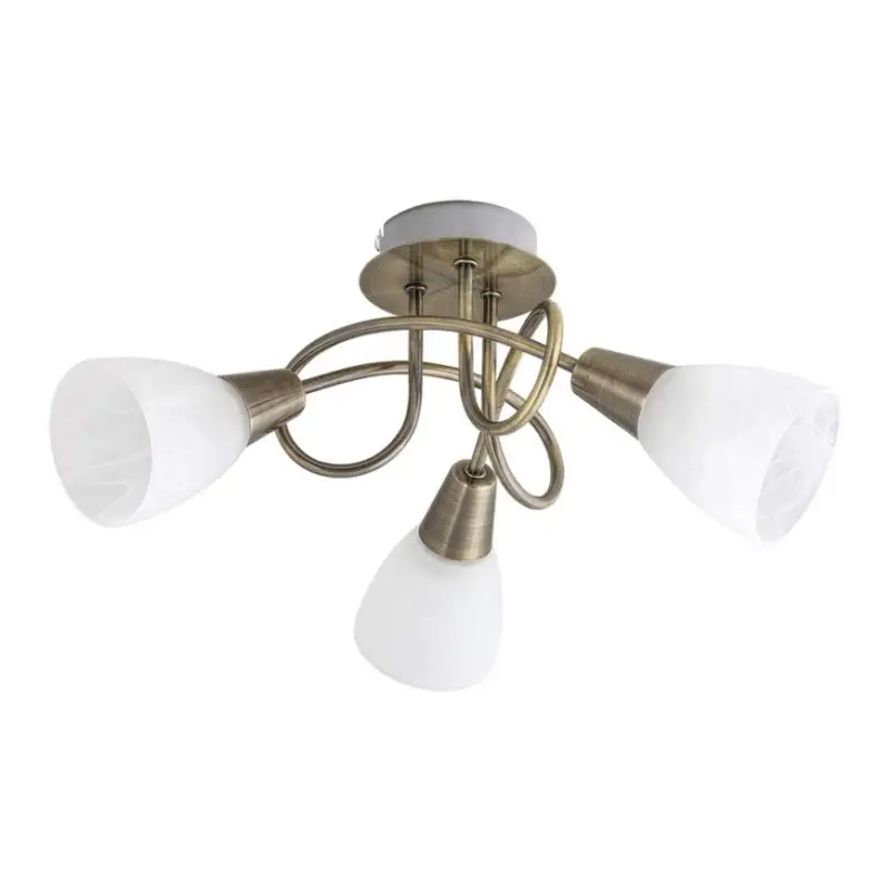 Voordeelprijs Rabalux - Plafondlamp 3xE14/40W/230V koperen