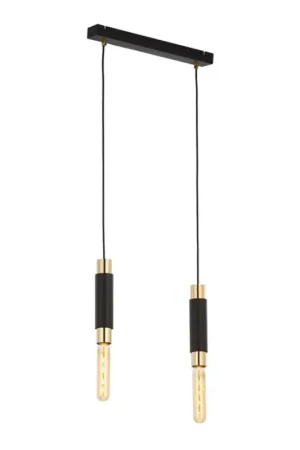 Speciale Aanbieding Jupiter 1841 - LE2 - Hanglamp aan koord LILE 2xE27/60W/230V