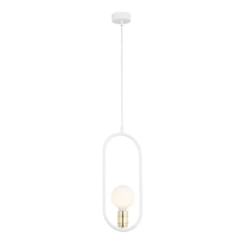 Jupiter 1821 - PI1 E27 - Hanglamp aan koord PONTI 1xE14/40W/230V wit Merkproduct