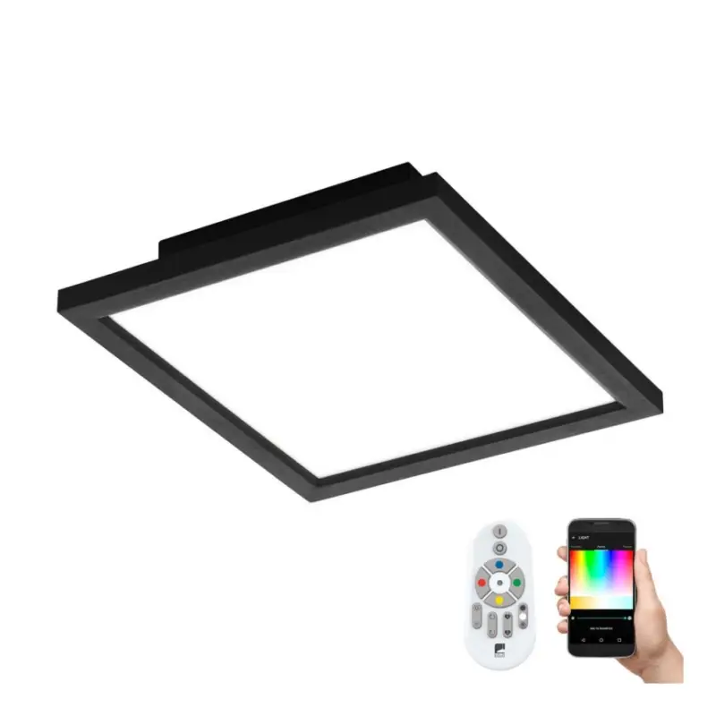 Koop Online Eglo - LED RGB dimbare plafondlamp SALOBRENA-C LED/16W/230V 30x30 cm + afstandsbediening