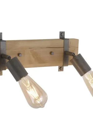 Aanbieding Leuchten Direkt 13472-79 - Wandspot SLAT 2xE27/40W/230V