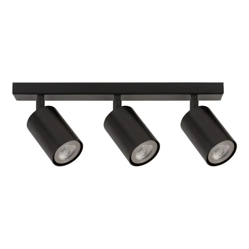 Spot Verlichting ZOOM 3xGU10/25W/230V zwart Koop Vandaag