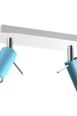 Spot PRESTON 2xGU10/40W/230V blauw Fabrieksprijs