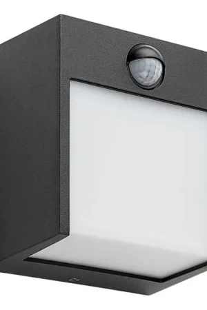 Weekendaanbieding Rabalux - LED Buitenwandlamp met sensor LED/12W/230V zwart IP44