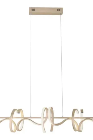 Beperkte Voorraad Leuchten Direkt 19033-60 - LED dimbare hanglamp CURLS LED/40.8W/230V