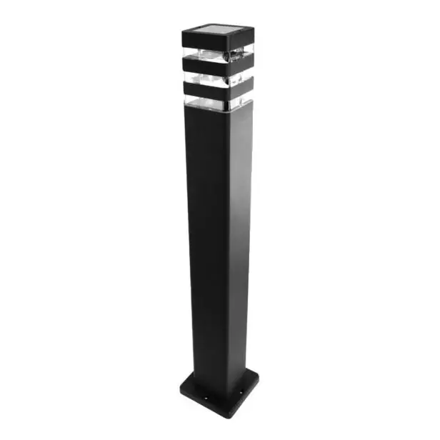 Koop Online Buitenlamp SANTA 1xE27/60W/230V IP54 79,5 cm zwart