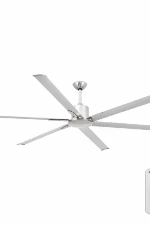 FARO 33465A - Plafondventilator ANDROS XL mat chroom d. 213 cm + afstandsbediening Favoriet