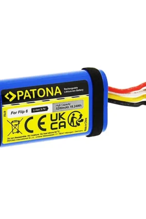 PATONA - Accu JBL Flip 6 5200mAh 3,7V Li-lon Korting