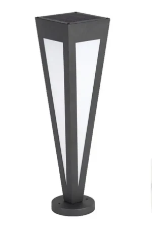 Rechtstreeks Van De Fabrikant LED Zonne-energie lamp LED/2W/3,7V IP65 3000K 2600 mAh zwart + afstandsbediening
