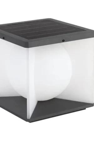Beperkt Aanbod LED Dimbare Solarlamp voor aan de Muur LED/3W/3,7V IP65 3000K 2600 mAh + afstandsbediening