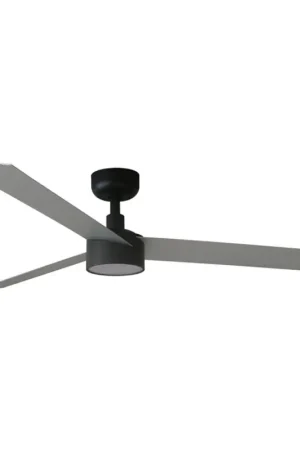 Koopje FARO 34286-1TW - Dimbare LED-plafondventilator CRUISER L LED/18W/230V 2700/3000/4000K Ø 132 cm zwart/grijs + afstandsbediening
