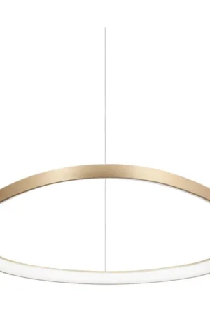 Beperkt Aanbod Ideal Lux - LED Hanglamp aan een koord GEMINI LED/59W/230V diameter 81 cm CRI 90 goud