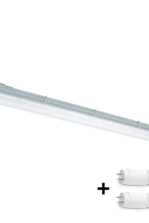 Nu Kopen LED TL-buis werkverlichting T8 2xG13/18W/230V 4000K IP65 128,5 cm