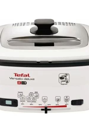 Tefal - Multifunctioneel deep fryer 9in1 VERSALIO DE LUXE 1600W/230V 2 l wit Seizoensaanbieding