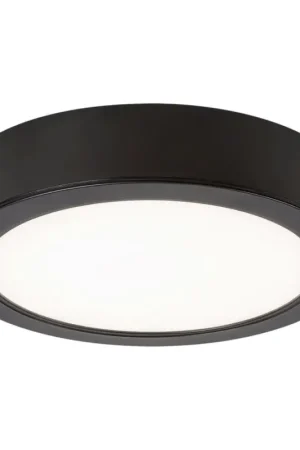 Actieprijs Rabalux - LED Plafondlamp LED/15W/230V 4000K diameter 16 cm zwart
