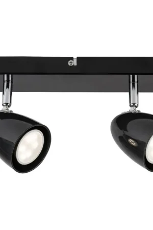 Beperkt Aanbod Rabalux - Spot 2xGU10/5W/230V zwart