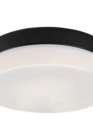 Actieprijs Rabalux - LED Badkamer plafondlamp LED/18W/230V IP44 4000K diameter 28 cm zwart