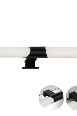 Direct Verzonden Briloner 3113-115 - LED Badkamer spiegelverlichting LED/12W/230V IP44 47 cm zwart