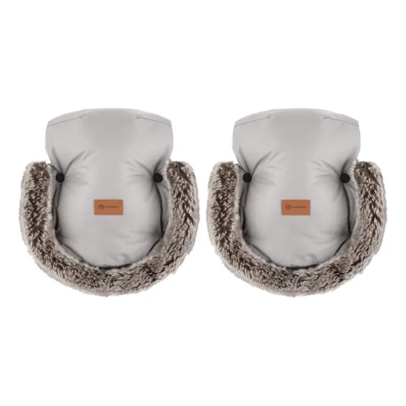 PETITE&MARS - Kinderwagen handwarmer FURRY Champagne Shower Dagaanbieding