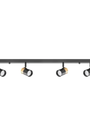 Zuma Line - Spot 6xGU10/50W/230V zwart/goud Betrouwbaar