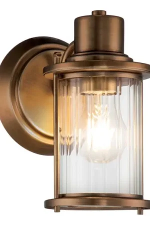 Quoizel - Badkamer wandlamp RIGGS 1xE27/40W/230V IP44 Laatste Kans