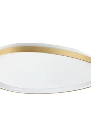 Actieprijs Ideal Lux - Dimbare LED plafondlamp GEMINI LED/42W/230V diameter 81 cm CRI 90 goud