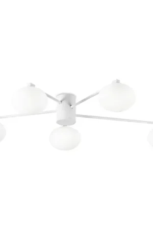 Alleen Vandaag Ideal Lux - LED Bevestigde Hanglamp HERMES 5xG9/3W/230V diameter 90 cm wit