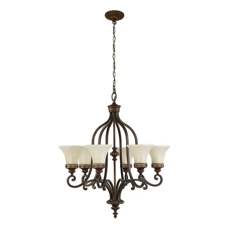 Exclusieve Aanbieding Feiss - Hanglamp aan een ketting DRAWING ROOM 6xE27/60W/230V
