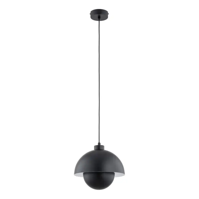 Hete Deal Hanglamp aan een koord KUGER 1xE27/15W/230V zwart