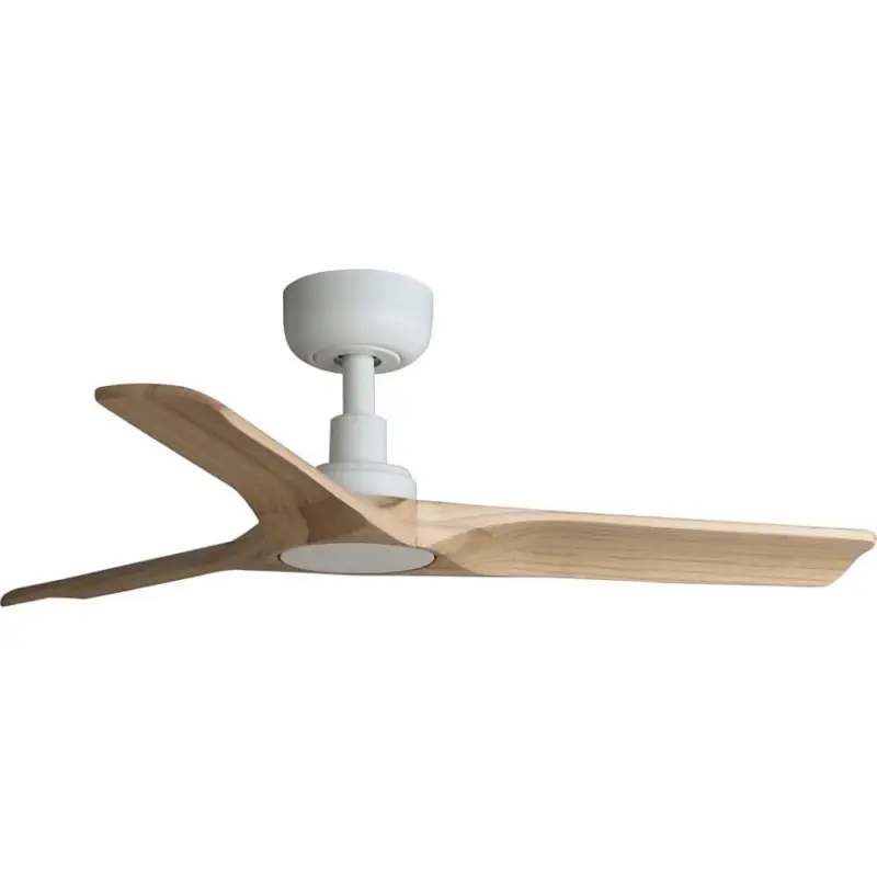 Bestseller FARO 33805WT - Plafondventilator HEYWOOD S hout/wit Ø 90 cm Wi-Fi Tuya + afstandsbediening