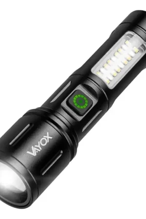 Actieprijs LED Dimbare Oplaadbare Zaklamp met Rood Licht LED/5W/5V IPX4 260 lm 2000 mAh