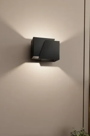 Wandlamp FROST 1xG9/8W/230V zwart Rechtstreeks Van De Fabrikant